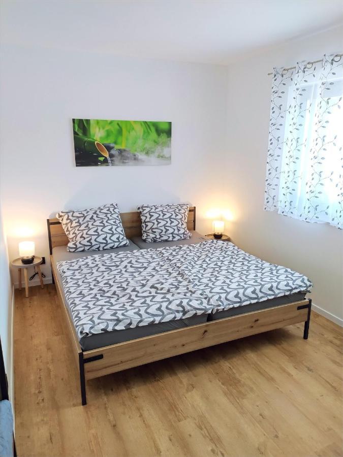 Fewo Wildflecken - Ferienwohnung Rhoen Neubau 2021 Exteriér fotografie